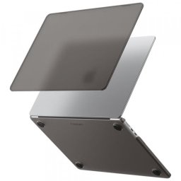 Husa Spigen Airskin ACS11531 pentru Apple MacBook Air 13inch (2026) / (2025) / (2024) / (2022), Neagra Satinata