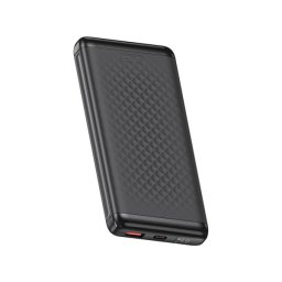 Baterie Externa XO Design PB308, 10000mAh, 22.5W, QC + PD, 1 x USB-A - 1 x USB-C, Neagra