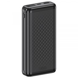 Baterie Externa XO Design PB309, 20000mAh, 22.5W, QC + PD, 1 x USB-A - 1 x USB-C, Neagra