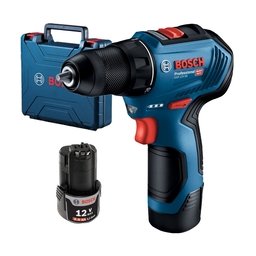 Bosch - GSR 12V-30 - Masina de gaurit si insurubat cu 2 acumulatori si incarcator, Li-Ion, 12 V, 2 Ah, 30 Nm, valiza plastic