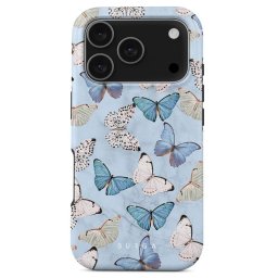 Husa Burga Husa Dual Layer Magsafe Give Me Butterflies iPhone 17 Pro
