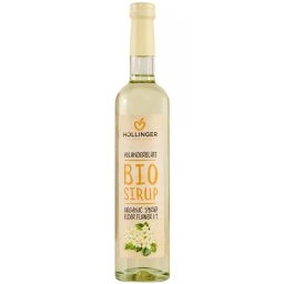 Sirop bio din flori de soc 500ml Hollinger