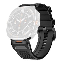 Curea pentru Samsung Galaxy Watch Ultra 47mm - Techsuit Watchband (W068) - Black
