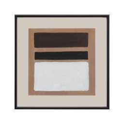 Tablou multicolor din fibre naturale 80x80 cm Destiny Thai Natura