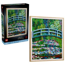 LEGO Art - Claude Monet – Pod peste lac cu nuferi (31220)