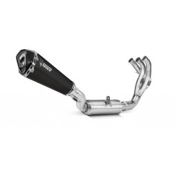 Evacuare MIVV DELTA RACE Black stainless steel pentru YAMAHA Tracer 9 2021-2024