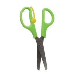 Foarfeca Scolara, cu Arc, 13 cm, cu Rigla pe Lama