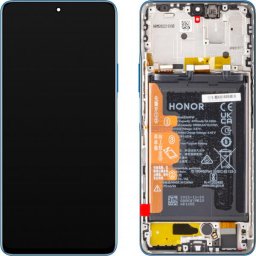 Piese si componente Display cu Touchscreen Honor X9 5G / Magic4 Lite, cu Rama si Acumulator, Albastru (Ocean Blue), Service Pack 0235ABST