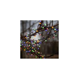 Eglo - Ghirlandă luminoasă LED de exterior pentru Crăciun BERRY MINI, 700 LED/8 funcții, 19 m, multicoloră, IP44