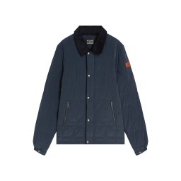 SCOTCH & SODA Geacă Quilted Geo 183632 401 sky captain
