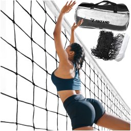 Fileu volei multifunctional cu geanta, 9,5 x 1 m, Trizand