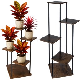 Suport pentru flori cu 5 nivele, 107 cm, stil loft, Ruhhy