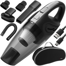 Aspirator auto fara fir Xtrobb 50W, cu filtru HEPA si accesorii