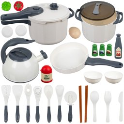 Set accesorii de bucatarie pentru copii Kruzzel, 32 piese