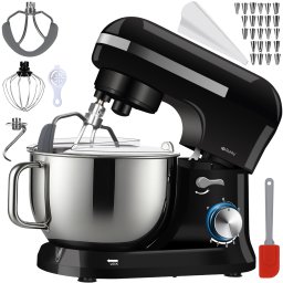 Robot de bucatarie planetar Ruhhy 1000W cu bol 4,5L si 8 viteze