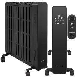 Radiator electric cu ulei Kaminer Arvell 2500W, 11 elementi, WiFi, negru