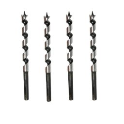 Set 4 burghie Lewis pentru lemn 8/10/14/16x450 mm, Richmann Exclusive
