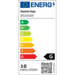 Oglinda LED rotunda cu dulap, 50 cm, 3 tipuri de lumina, rama alba