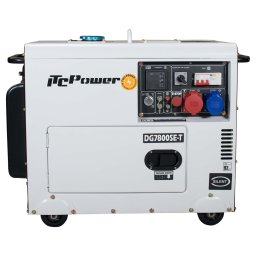Generator diesel insonorizat ITC Power DG7800SE-T, 6 kW, 230/400 V