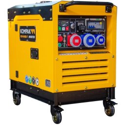 Generator diesel inverter KOMPAK KD9100SEI-T, 8.1 kVA, 230/400 V, insonorizat