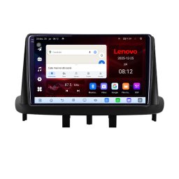 Navigatie Renault Megane 3 Lenovo Android 14, 8GB RAM, 128GB, 4G, CarPlay