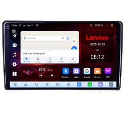 Navigatie auto universala 2DIN Lenovo, 8GB RAM, 128GB, 4G, CarPlay