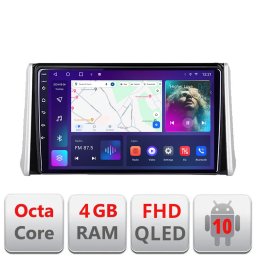 Navigatie Android Toyota RAV4 2018+ cu ecran QLED, 4GB RAM si 64GB