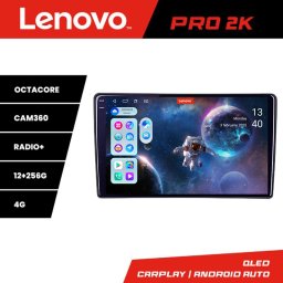 Navigatie Android Ford Transit 2019+ cu ecran QLED 2K, 12+256GB, 360