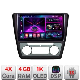 Navigatie Android Skoda Yeti 2009-2014, 4GB RAM, 64GB, ecran 1K InCell