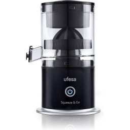 Storcator de citrice USB portabil Ufesa Squeeze & Go, negru, 45 W