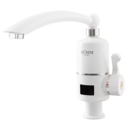 Robinet electric vertical cu pipa rotativa L si afisaj digital, 3000W