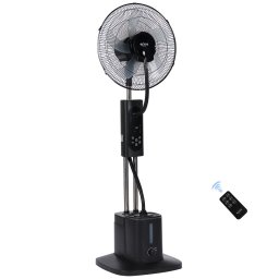 Ventilator cu pulverizare apa si umidificare 16" BÖHM BME-01A, 70W, 3 trepte de viteza, 3 moduri ventilare