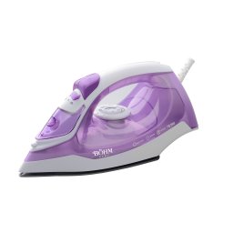 Fier de calcat cu abur BÖHM Home BIC-2201PW, 2200W, talpa ceramica si abur vertical