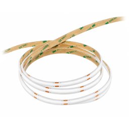 Banda LED COB 12W/m 24V 6500K, 5m, lumina alb rece continua