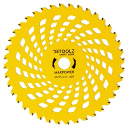 Disc motocoasa 40T Vidia 255 mm, prindere 25,4 mm, otel 2 mm MaxPower