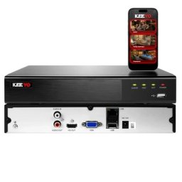 NVR IP KEEYO LV-V-NVR-9CH-II, 9 canale, 12 MP, AI, HDMI 4K