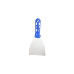 Spacla inox Kubala 100 mm cu maner din plastic ergonomic