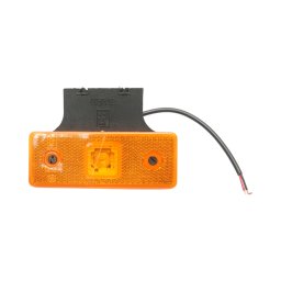 Lampa gabarit laterala dreapta LED 12-24V galbena cu suport Breckner