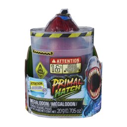 Jucarie interactiva Primal Hatch cu figurina rechin Megalodon în ou