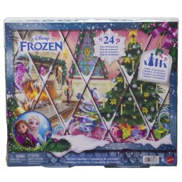 Calendar de Advent Disney Frozen cu 24 surprize, papusi si accesorii