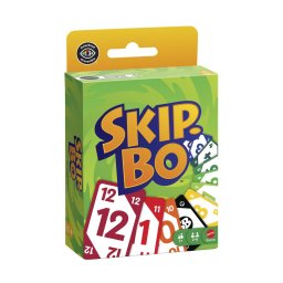Joc de carti Skip-Bo Refresh Mattel, strategie pentru 2-6 jucatori