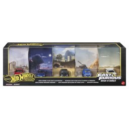 Set Hot Wheels Premium Fast & Furious, 5 masinute metalice 1:64