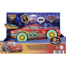 Masinuta Fulger McQueen Cars cu lumini si sunete, Mattel