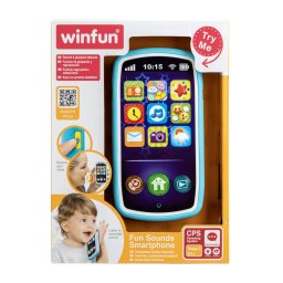 Smartphone interactiv pentru bebelusi Winfun cu sunete si lumini, 6+ luni