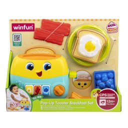 Set de mic dejun Winfun cu prajitor de paine interactiv