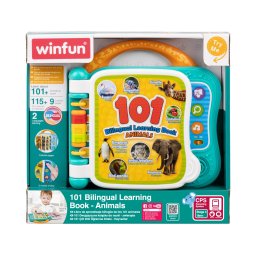 Carticica bilingva interactiva Winfun pentru învatarea animalelor
