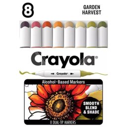 Crayola: Art Markers - Set carioci „Magia grădinii”, 8 buc.