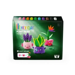 Hey Clay: Set de modelaj flori din pastă care se usucă la aer - Folks