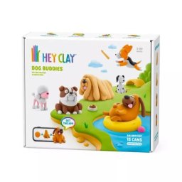 Hey Clay: Set de plastilină care se usucă la aer – Căţei