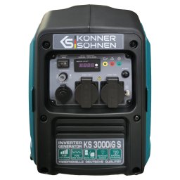 Generator invertor GPL/benzină Könner & Söhnen KS 3000iG S – 3,3 kW, 22,5 kg